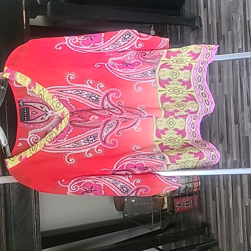 Tribal Sheer Top